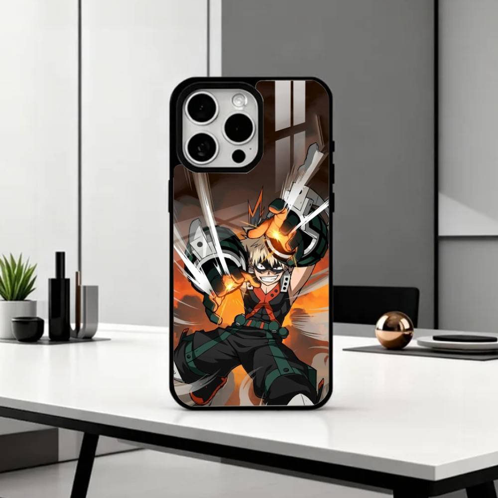 B-Bakugo My Hero Academia   Phone Case For iPhone17,16,15,14,13,12,11 Plus,Pro Max Magnetic For Magsafe Wireless Charging