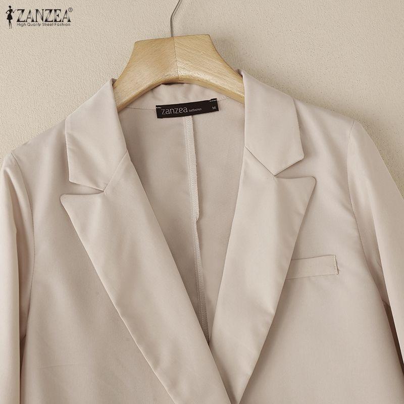 ZANZEA Női lezser hosszú ujjú kardigán blézer
