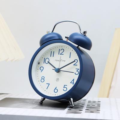 Metal Ringing Alarm Clock for Students To Use Bedside To Get Up, Magical and Powerful To Wake Up Boys and Girls Desktop Small Clock