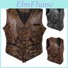 Vneck American Suede European And Singlebreasted Jacket Vest Top