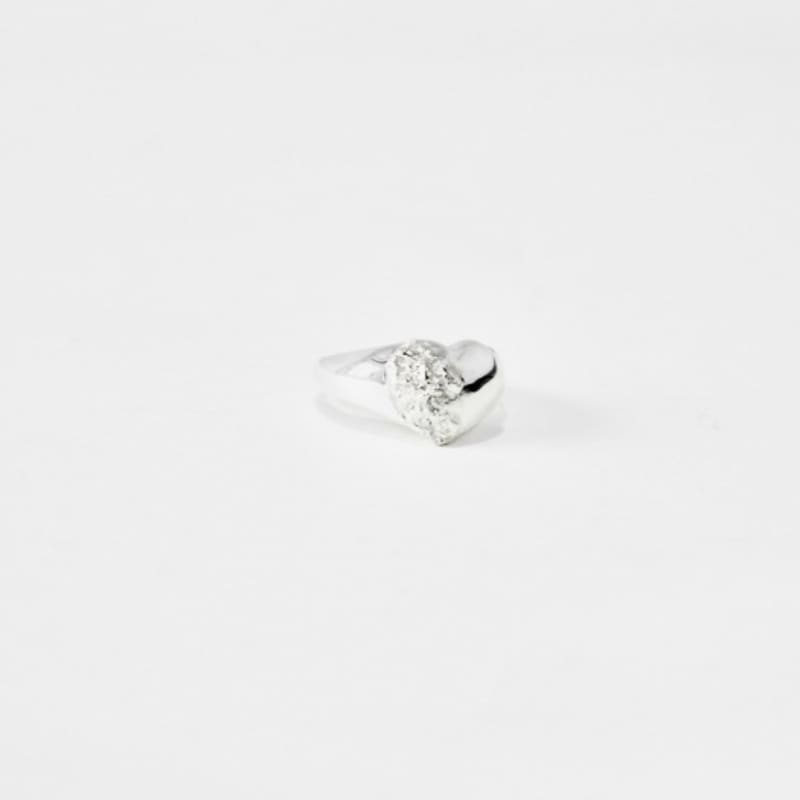 piseoul shape of love ring (silver)