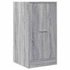 VidaXL Armoire apothicaire sonoma gris 40x41x77,5 cm bois d'ingénierie, coffre d'apothicaire, meuble d'apothicaire, coffre à 855192