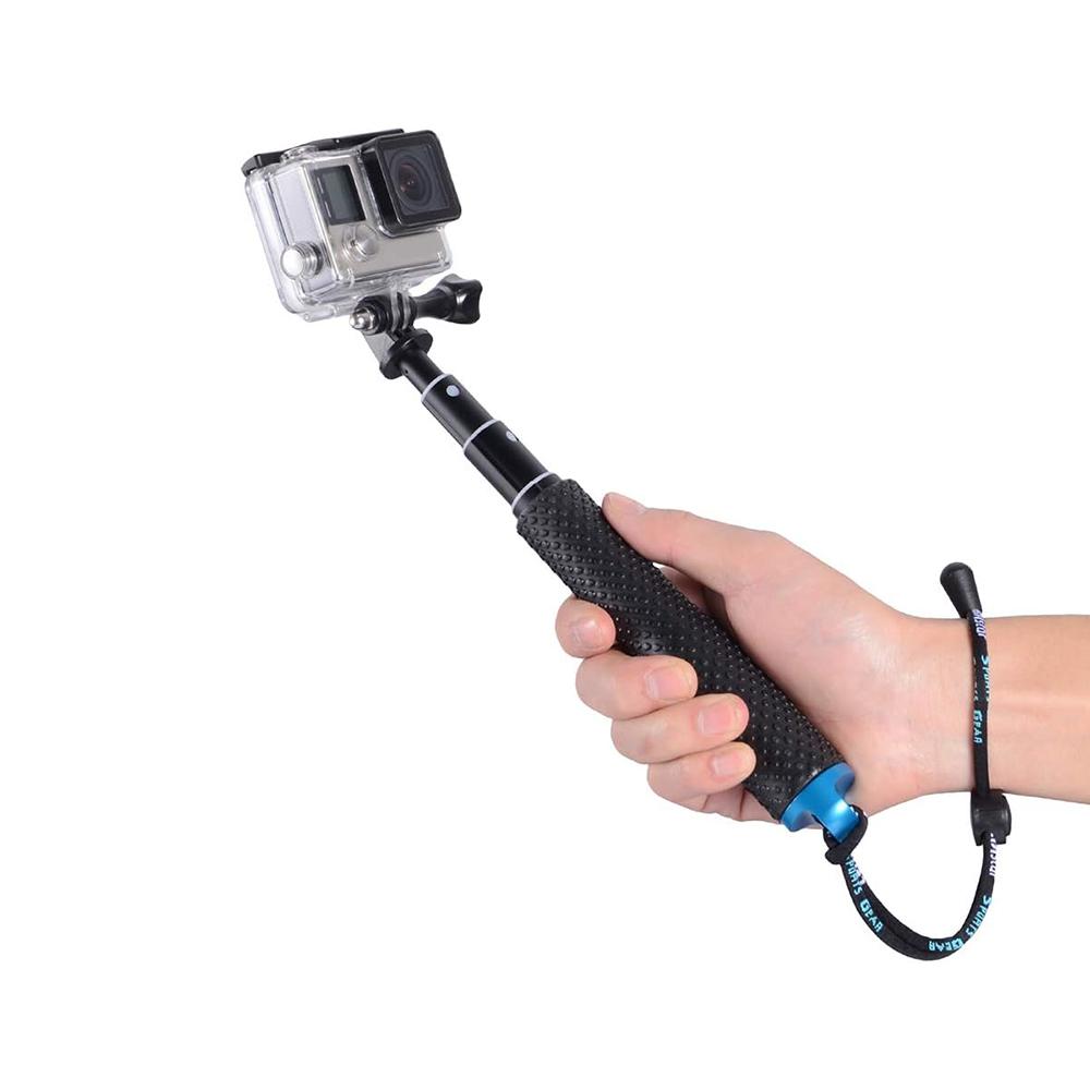 Selfie Stick 19-inch/48cm Short Extension Pole Retractable Portable Grip Compatible with GoPro Hero DJI Osmo Action and More 7