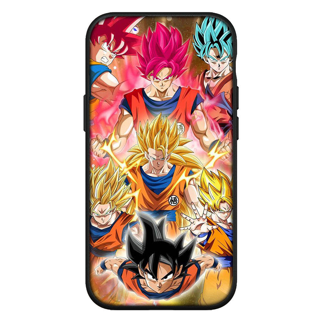 Cover for iPhone 17 16 15 Xiaomi Poco X7 Redmi Note 14 13 12 11 Pro Max Samsung Galaxy S25 S24 OPPO Comics Dragon Ball DragonBall Goku Z Phone Case