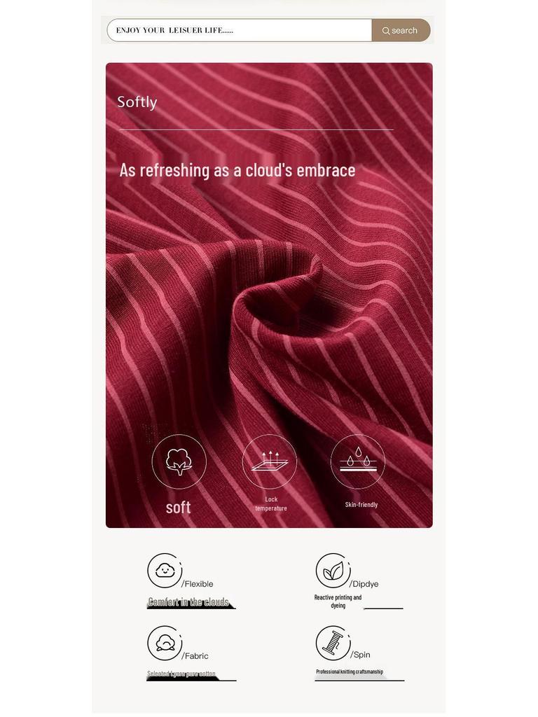 Modal Women's Long Sleeve Cardigan and Pants Pajama Set - Autumn Casual Style