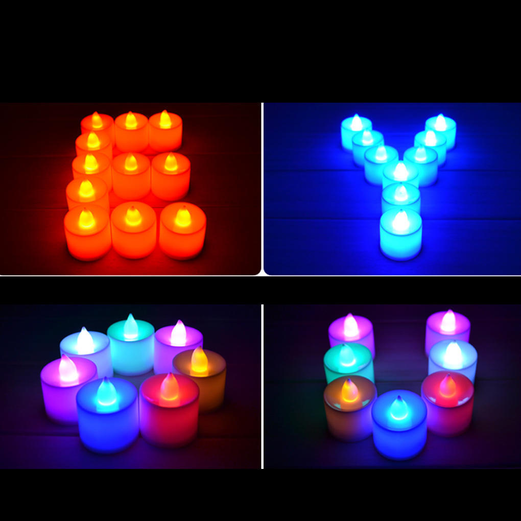 Buy Candle Shape Led Fliker Flameless Candle Light Decor at affordable
