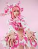 Mobbunny Beautiful Cosplay Long and Dairy Sexy and Cute Outfit Perfect for Transformation and Pink Women's Costume, Anime/Game Costume, Sleeves,