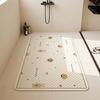 Cartoon Cute Bathroom Anti-slip Mat Children's Shower Room Bath Anti-fall Suction Cup Pad Household Toilet Floor Mat