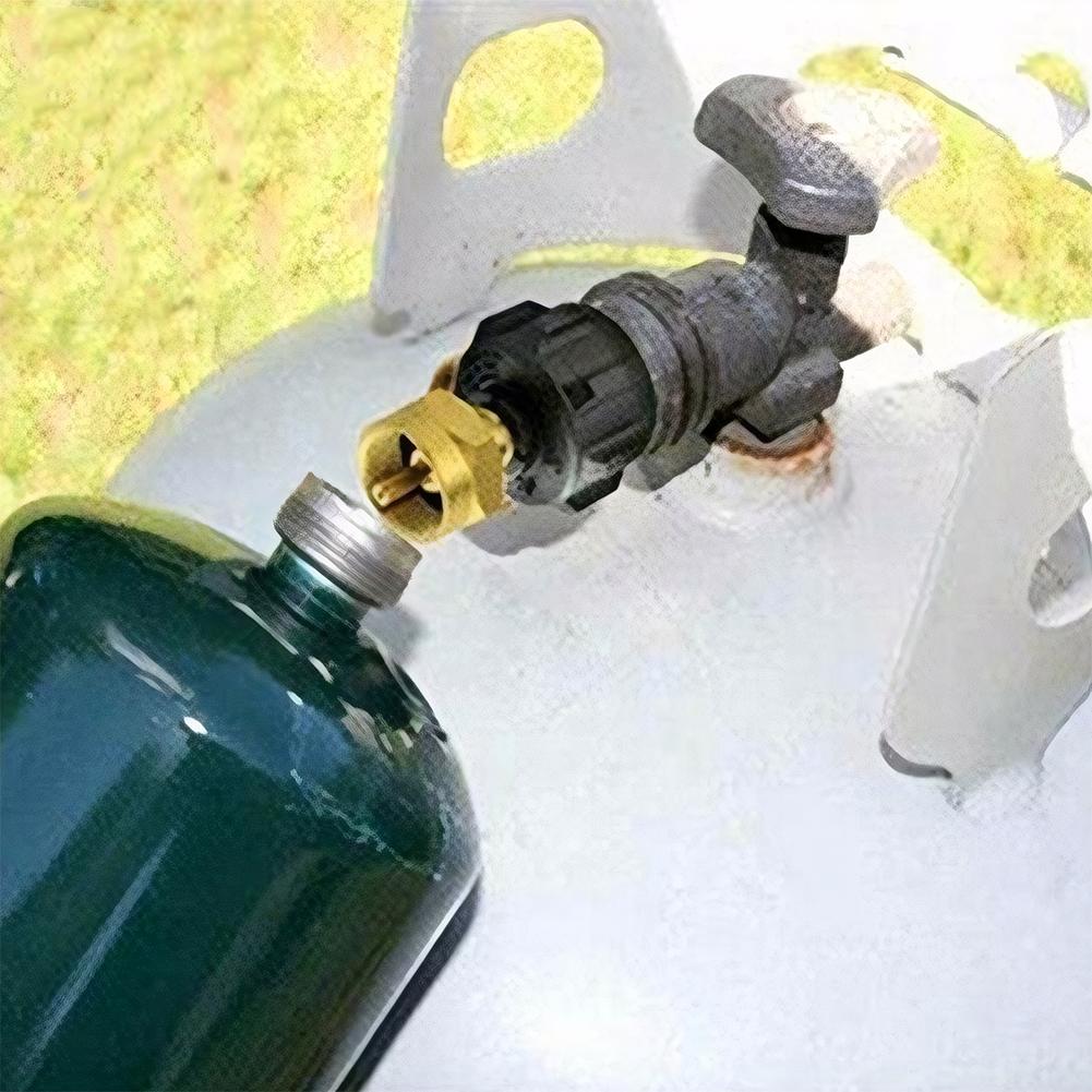Propane Refill Adapter Brass Propane Tank Refill Adapter Universal Propane Bottle Filler Adapter for Outdoor Grill BBQ