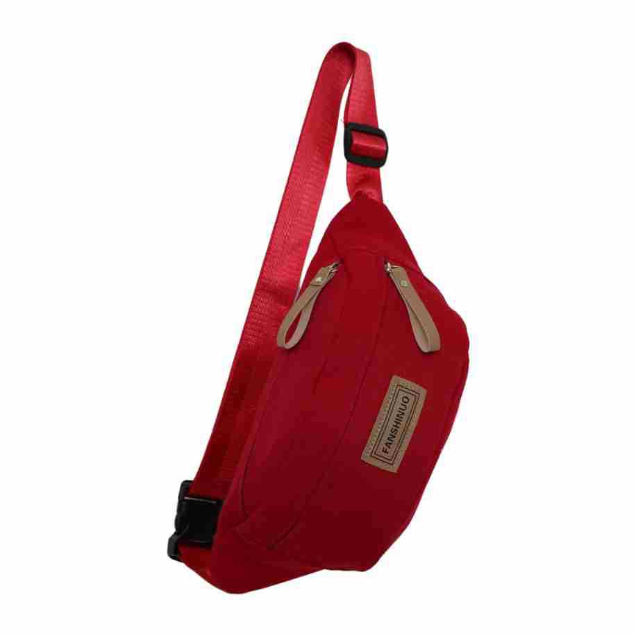 

Trendy Brand Personalized Breast Bag Men S Satchel Backpack Boys Casual Versatile Messenger Bag Sports Fanny Bag Women S Men S Bag красный