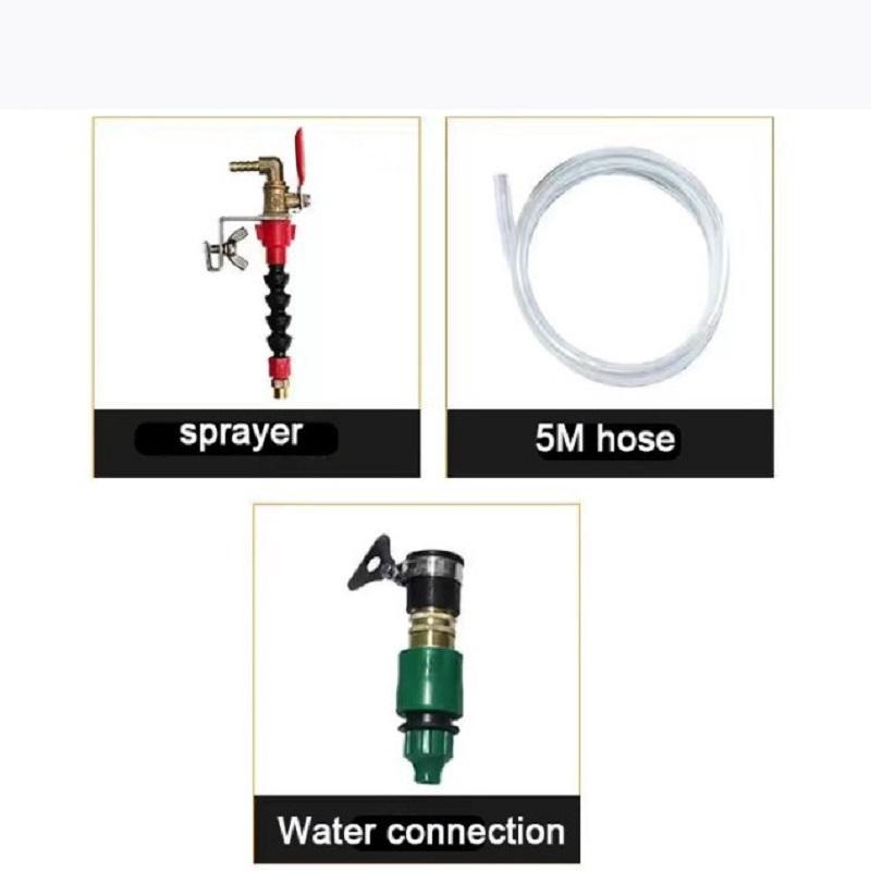 Dust Remover Water Sprayer for Cutting Machine Non-Conductive Sprinkler Nozzle High-Speed Cutting and Dust Cleaning Water Nozzle