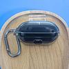 Earbud Protective Case with Lock Portable Shockproof Wireless Earphone Charging Case Cover Protector Clear TPU Shell Skin
