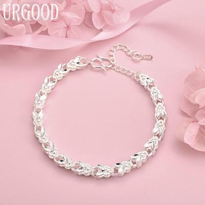 925 Sterling Silber Charm Armband Hochzeitsschmuck