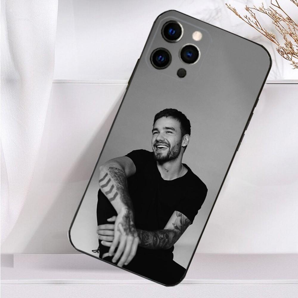 Singer L-Liam P-Paynes Phone Case For iPhone 16,15,14,13,12,11 Plus,Pro Max,XS,X,XR,SE,Mini,8,7 Soft Silicone Black Cover