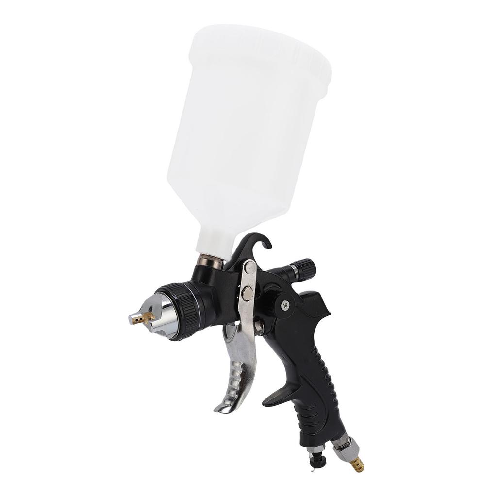 HVLP Air Spray Gun 600ML Capacity Adjustable Paint Sprayer with 1.4 1.7 2mm Nozzle for Furniture