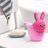 Newborn Child Shower Shampoo Cup Baby Cartoon Rabbit Shower Cup Baby Shower Water Spoon Bath Cup Watering Cup