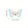 1pc Embroidered Butterfly Car Air Conditioning Vent Decoration That Moves