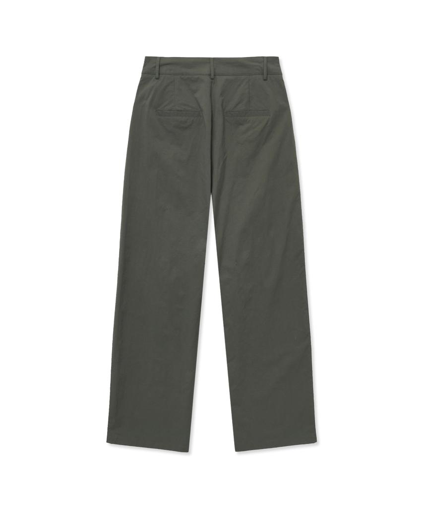 THE SATURDAY EVENING POST One-Tuck Tailored Trousers_Khaki