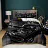 Race Car Duvet Cover Set King Queen Twin Size Red Flame Comforter Cover 3D Sport Car Theme For Boys Girl Polyester Bedding Set