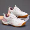 Unisex Breathable Lightweight Badminton & Tennis Shoes with Rotating Buckle