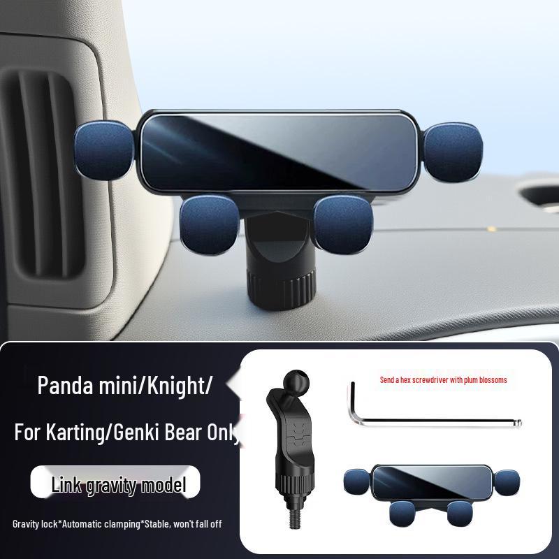 Geely Panda Knight Bear Car Phone Holder - 25 Styles Magnetic Mount