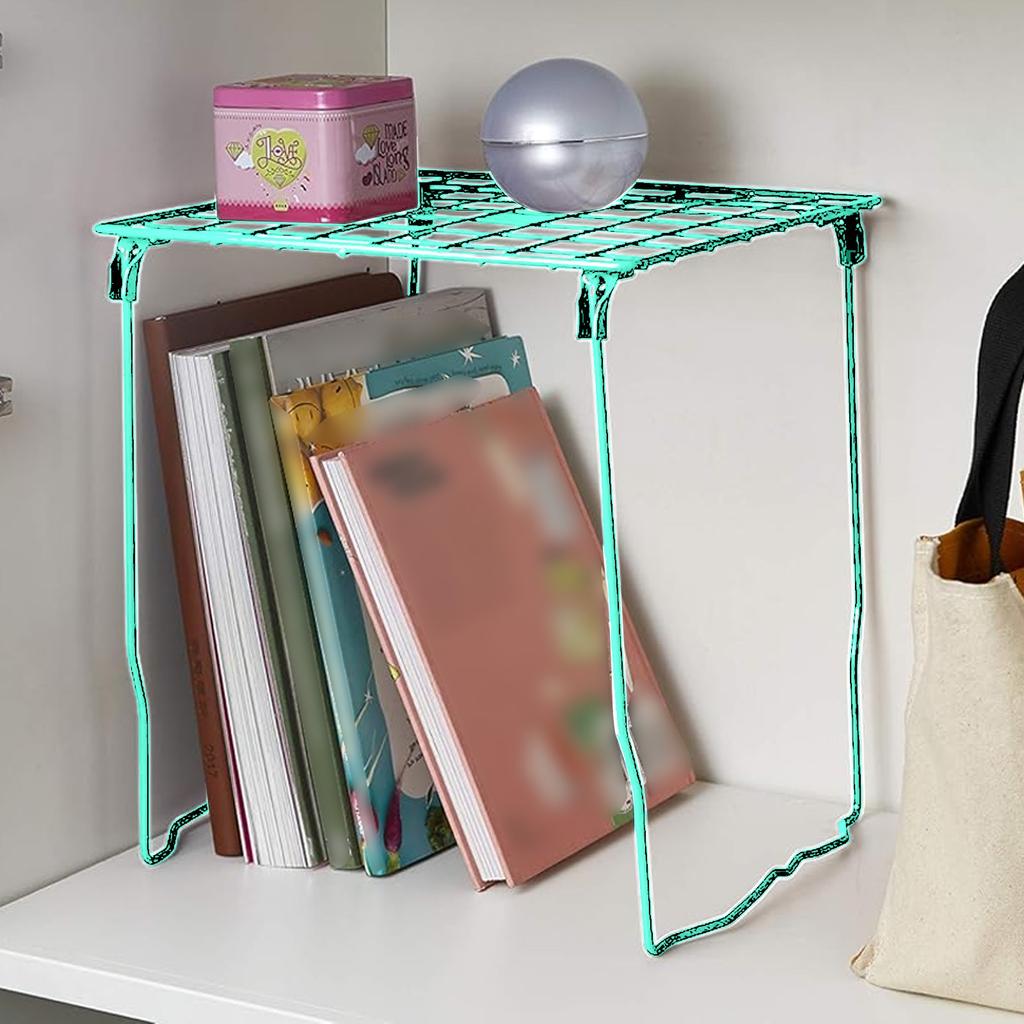 Foldable Storage Shelf with for Home Kitchen Organization