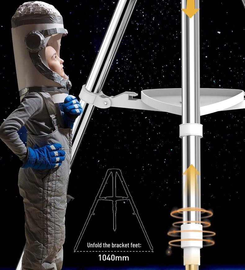 Celestron EQ3 80900-P HD High Magnification Large Aperture Kids' Stargazing Telescope