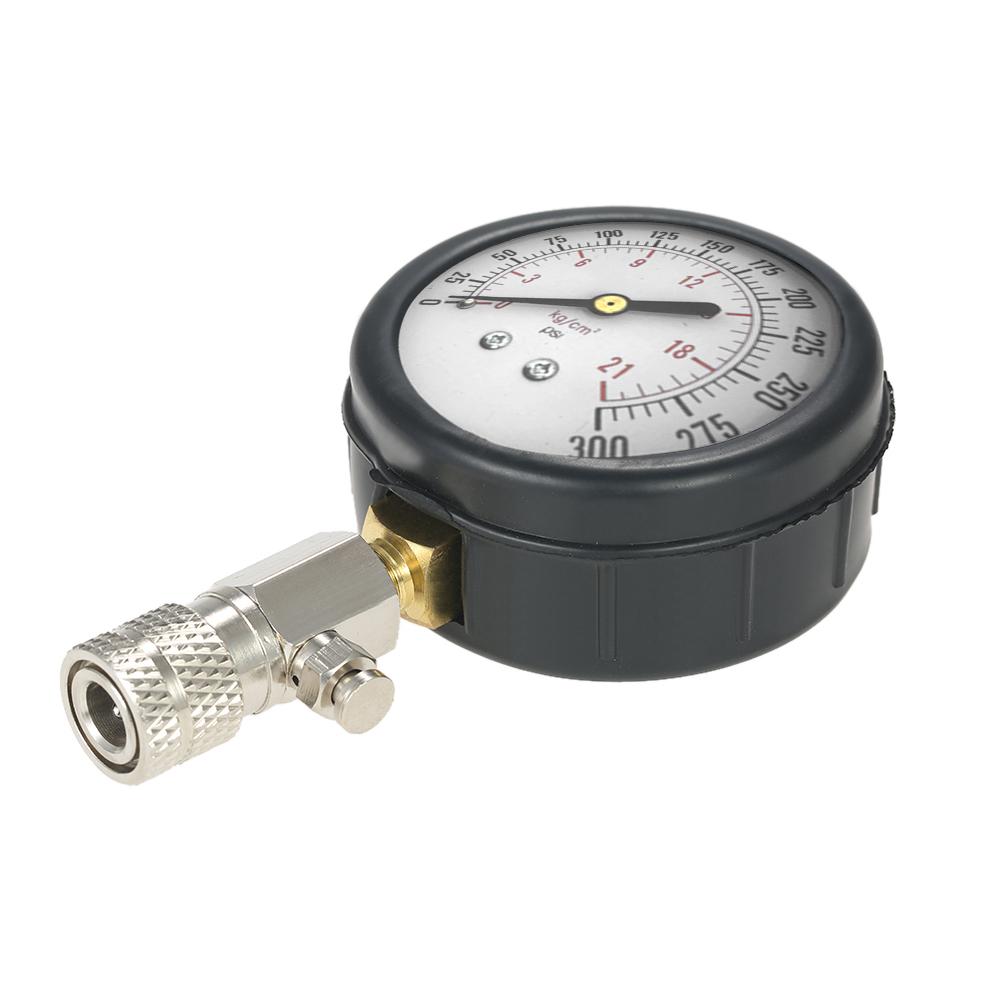 Gasoline Engine Tester Auto Petrol Gas Engine Cylinder Automobile Pressure Gauge Tester Automotive Test Kit 0 300psi