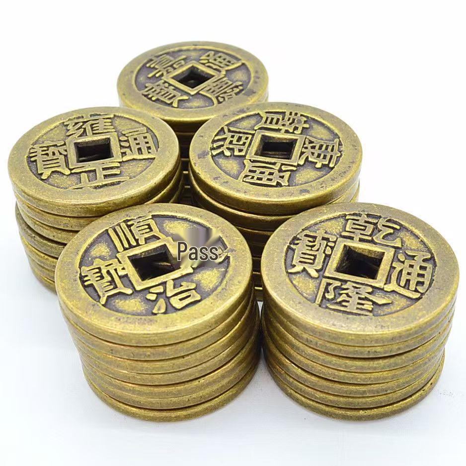 4.3cm Thick Antique Copper Coins - Five & Six Emperors Craft Accessories