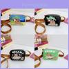 Capybara Kids Shoulder Bag Pu Animal Pattern Portable Storage For Children