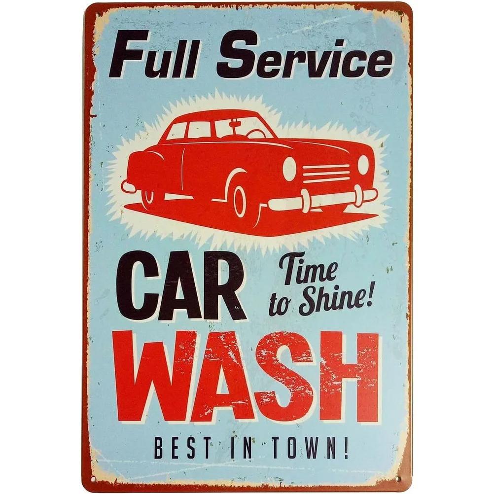 Metal Tin Signs Plaque Pinup Garage Service Wall Decoration Vintage Posters Iron Painting for Man Cave Home Cafe Garage Club Bar