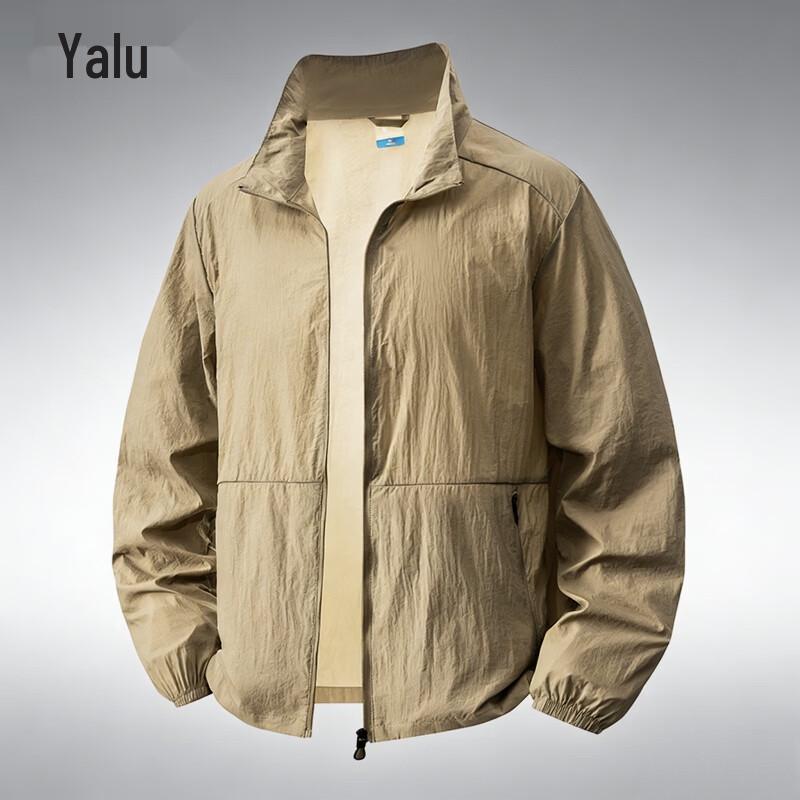 Yalu Men s Ice Silk Sun Protection Casual Jacket L