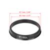 UXCELL 4pcs 67.1mm To 60.1mm 72.6mm To 57.1mm 66.6mm To 57.1mm Car Hub Centric Rings Wheel Bore Center Spacer Hub Rings