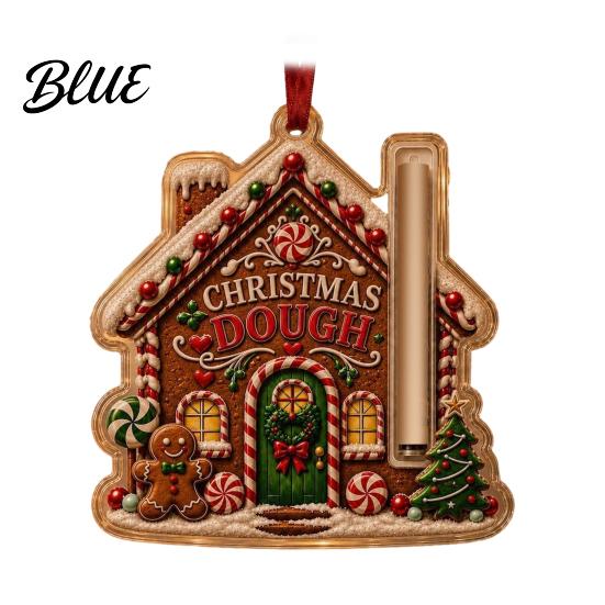 Weihnachtsbaum Hängedekoration Geldhalter Schmuckstück Acryl Strumpf Bargeldgeschenk Festlich für Baum Anhänger mit Überraschungsschlitz Feiertags Andenken