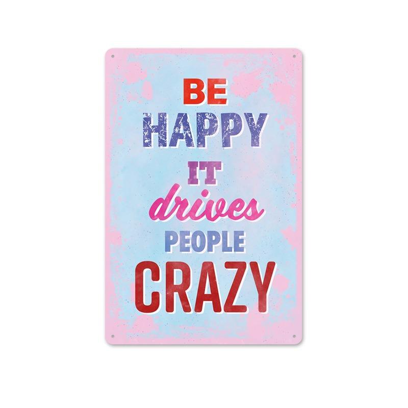 Metal Tin Sign Poster Beer Tin Sign Metal Plaque Poster for Bar Club Wall Decor Retro Home Bedroom Vintage Wall Plate Pendant