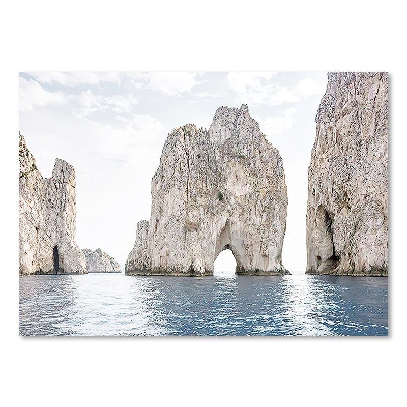 

Beach Hut Bridge Reef Starfish Conch Coral Ocean Wall Art Canvas Painting Posters And Prints Wall Pictures For Living Room Decor 21x30cm No Frame