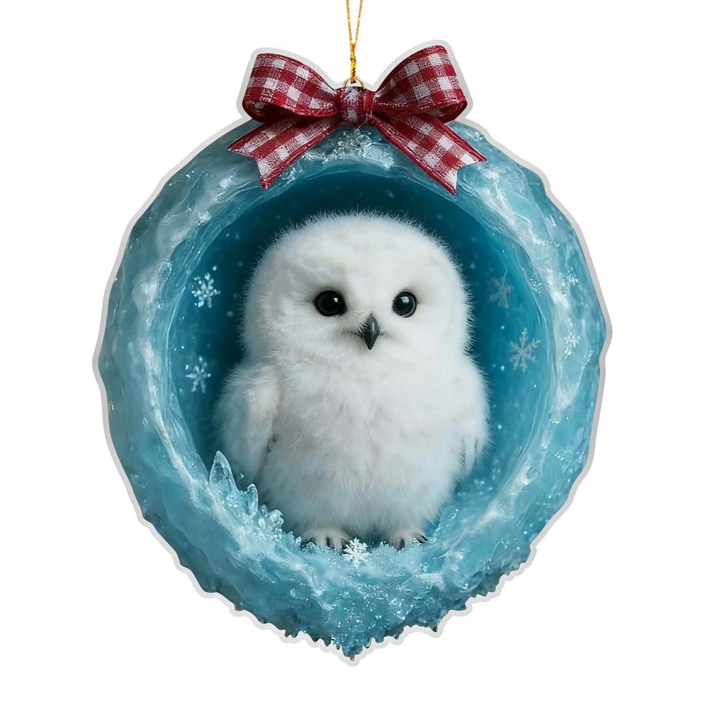 Christmas Tree Hanging Decoration Sports Car Decoration Flat Decoration Pendant