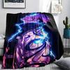 Jujutsu Kaisen Print Flannel Blanket,High quality Comfortable for All Seasons,Home Decor,Warmth and Comfort,Perfect for Christmas Gifts