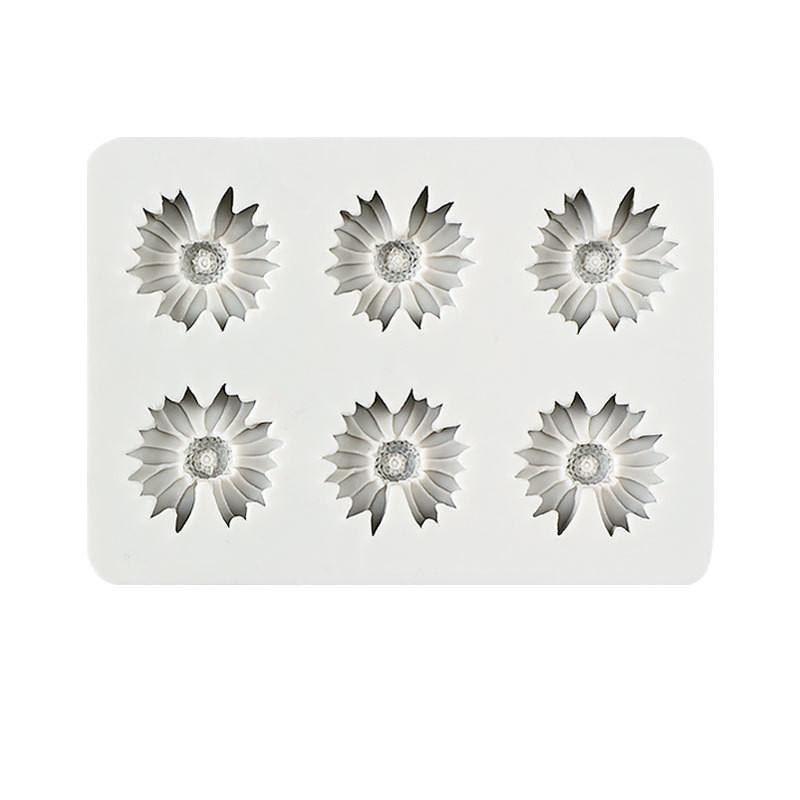 Mini Rose Camellia Flower Silicone Sugarcraft Mold Cookie Cupcake Chocolate Baking Mold Fondant Cake Decorating Tools