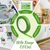 Green Painter's Masking Tape, 25m Roll, Easy Tear, Single Side Adhesive for Oil Painting and DIY