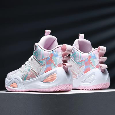 20252025 New Mandarin Duck Basketball Shoes Men's High-top Youth Student Sports Training Running Shoes