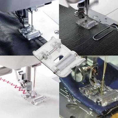 Leder Roller Nähfuß Haushalt Nähmaschine Nähfuß Multifunktions-Nähmaschine Zubehör