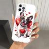 Lovely Puppy Heart Dogs Phone Case for Iphone 17 Air 16 15 Plus 14 13 Mini 12 11 Pro Max 16E 7 8 SE 2020 Soft Funda Print Shell