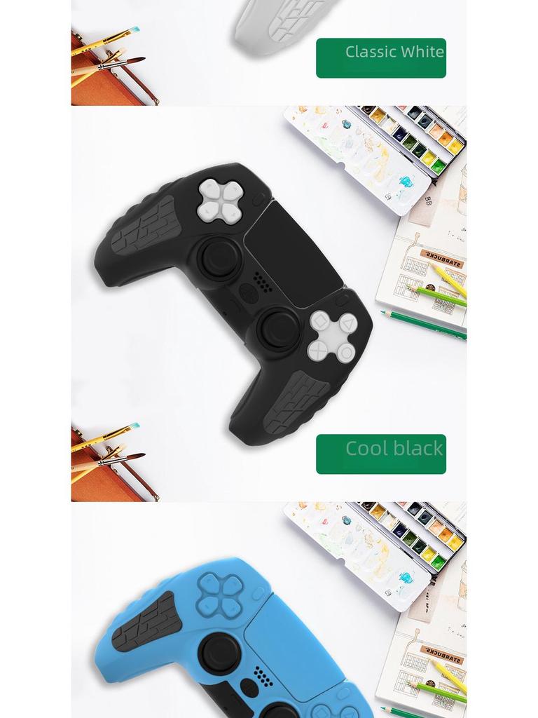 PS5 Silicone Non-Slip Sweat-Proof Controller Protective Cover for PlayStation 5