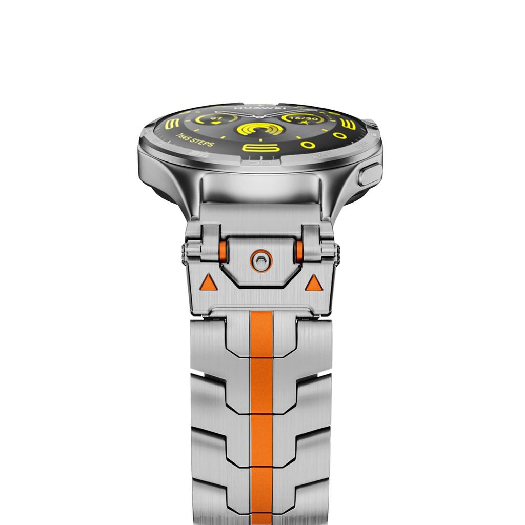 22mm 20mm Stainless Steel Strap for Huawei Watch GT4 5 46mm/GT5 Pro GT3 GT2 Metal Bracelet for Samsung Galaxy Watch 7/6/5/4 Band