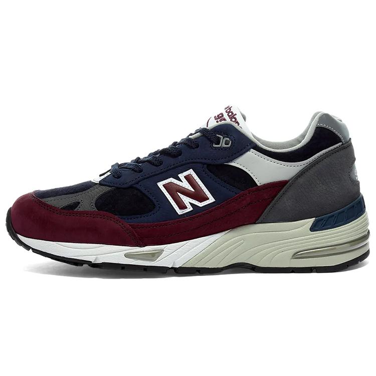 

991 New Balance Made in England Navy Burgundy M991RKB 42.5