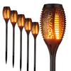 6x Solární LED Lampa Pochodeň Efekt Oheň Plamen