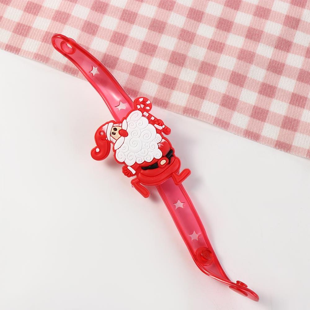 Christmas Christmas Clap Circle Plastic LED Christmas Bracelet Christmas Toys Hand Ring Christmas