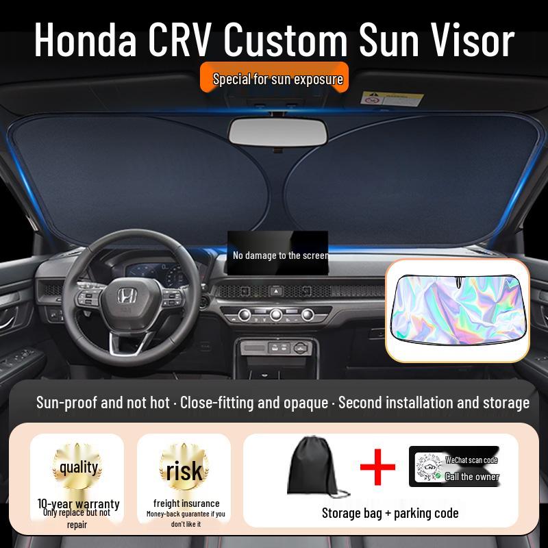 Sunscreen Shade and Heat Insulation Curtain for 2024 Honda CRV