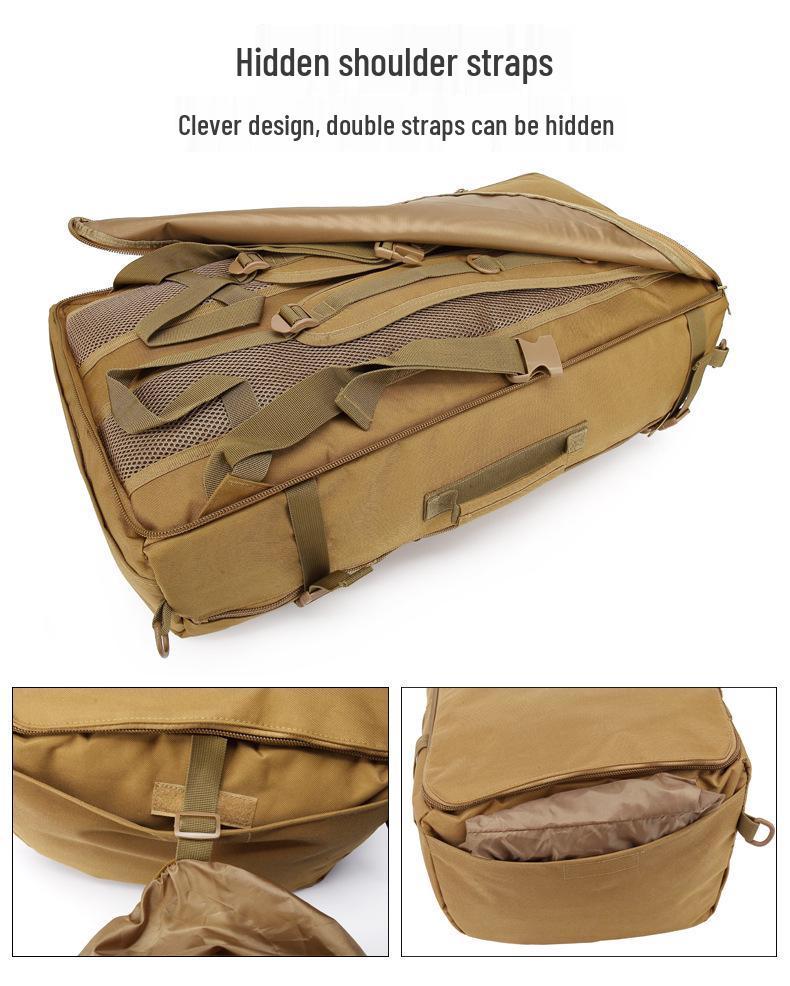 Waterproof Tactical Backpack: Multi-functional, Large Capacity Mountaineering and Travel Bag